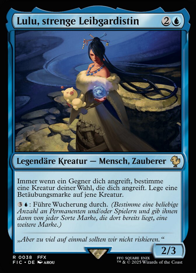 Lulu, strenge Leibgardistin