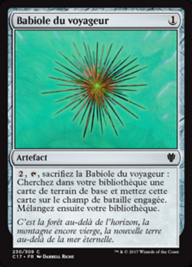 Babiole du voyageur