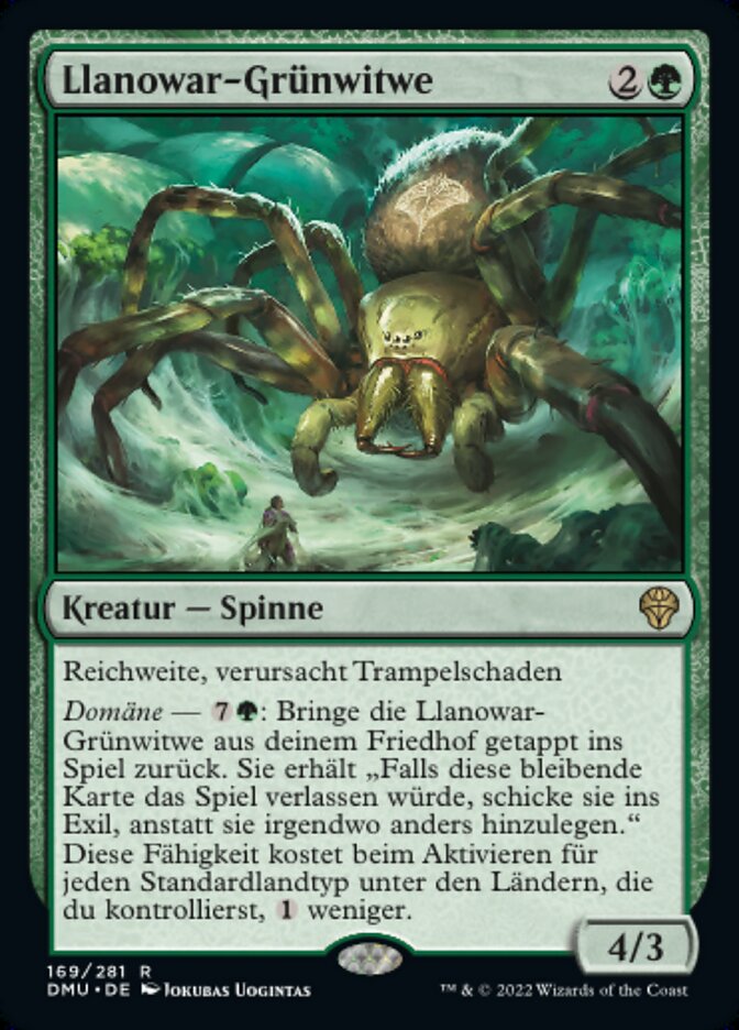 Llanowar-Grünwitwe