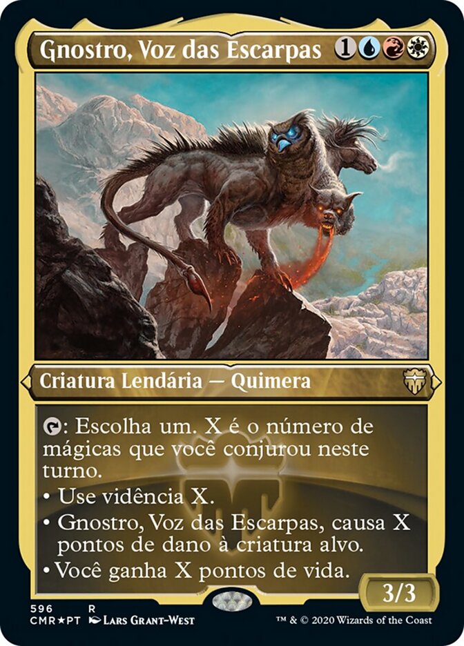 Gnostro, Voz das Escarpas
