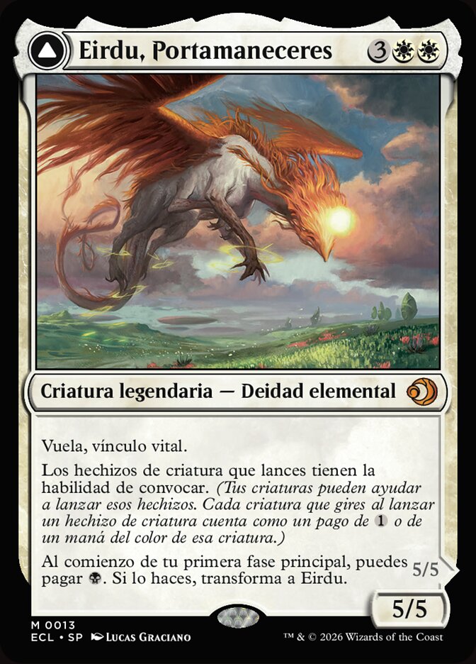 Eirdu, Carrier of Dawn // Isilu, Carrier of Twilight
