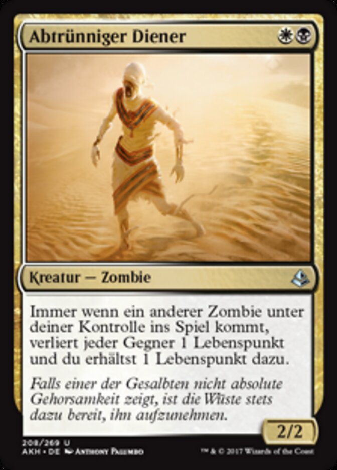 Abtrünniger Diener