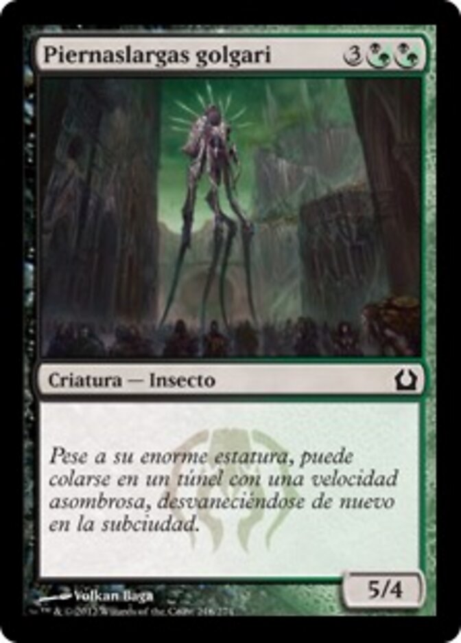 Piernaslargas golgari