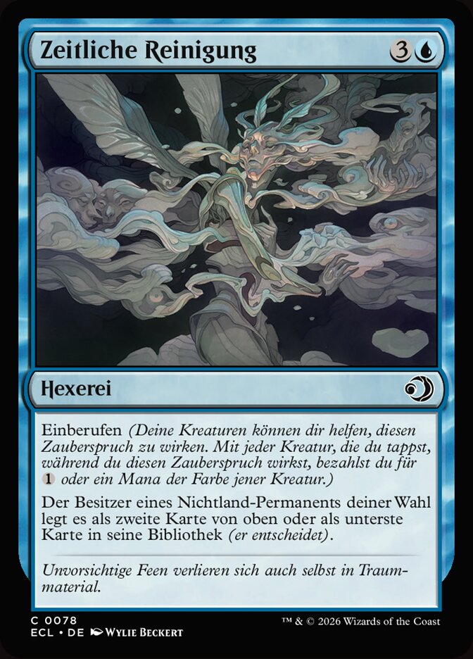 Zeitliche Reinigung