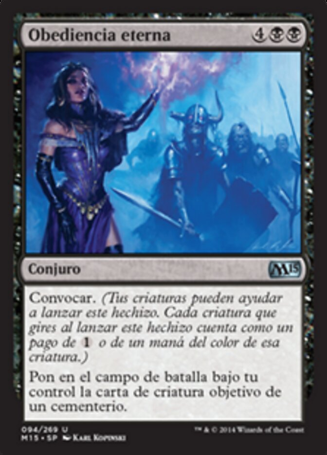 Obediencia eterna