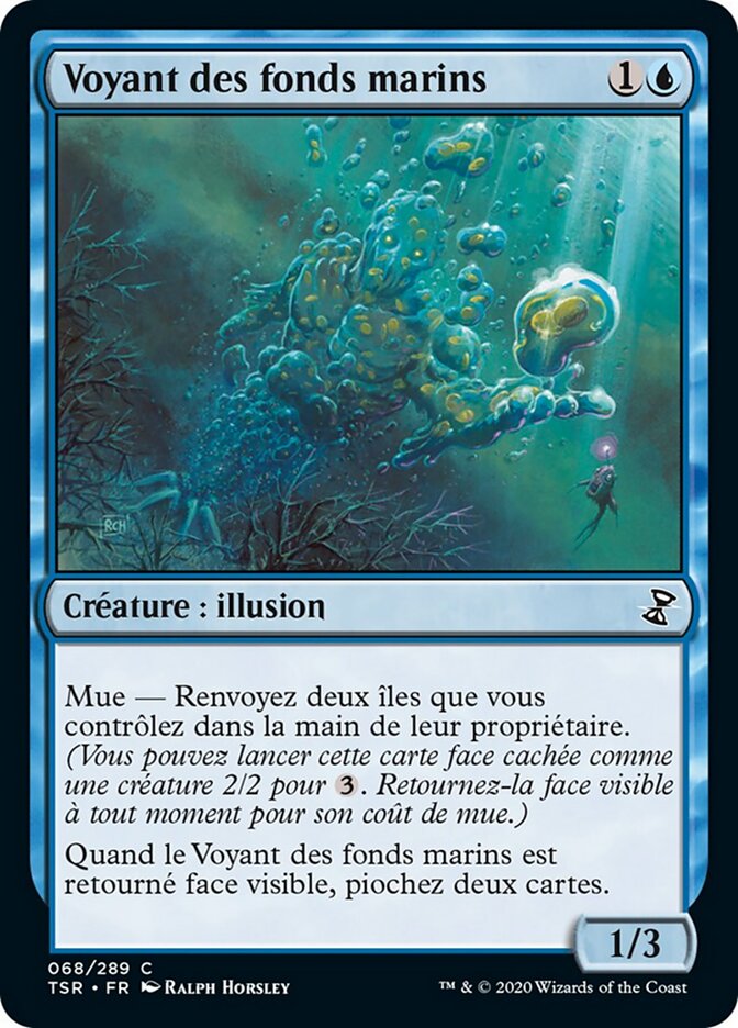 Voyant des fonds marins