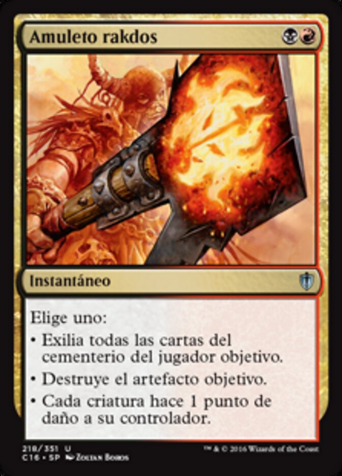 Amuleto rakdos