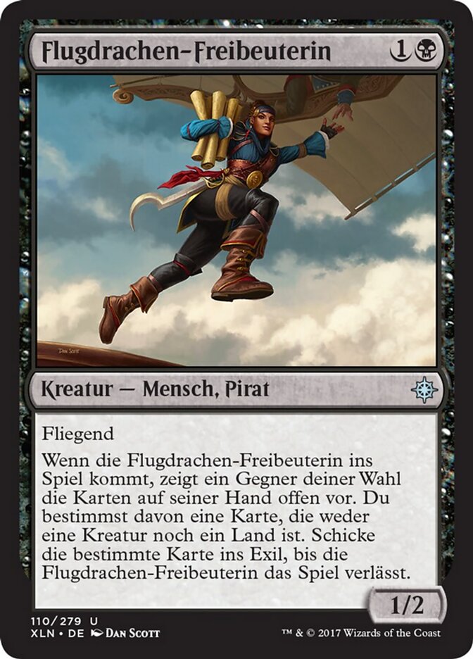 Flugdrachen-Freibeuterin
