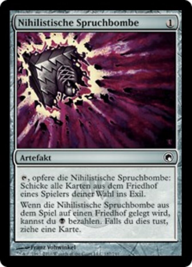 Nihilistische Spruchbombe