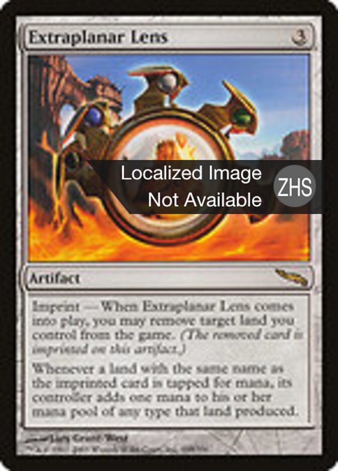 Extraplanar Lens