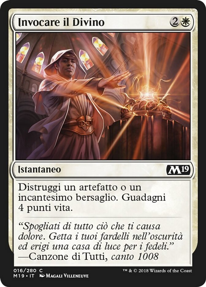 Invocare il Divino