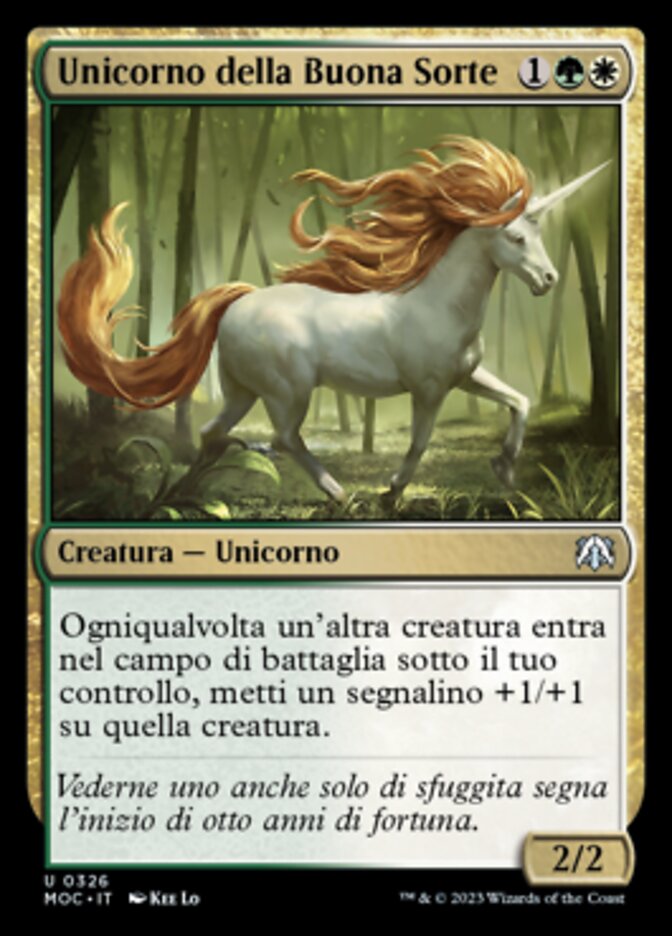 Unicorno della Buona Sorte