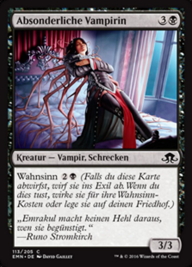 Absonderliche Vampirin