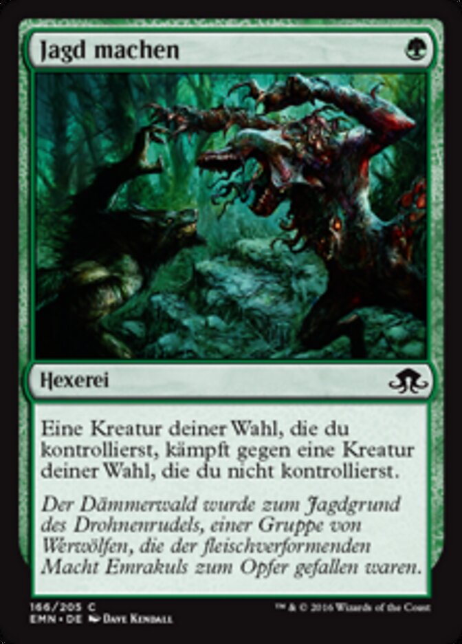 Jagd machen