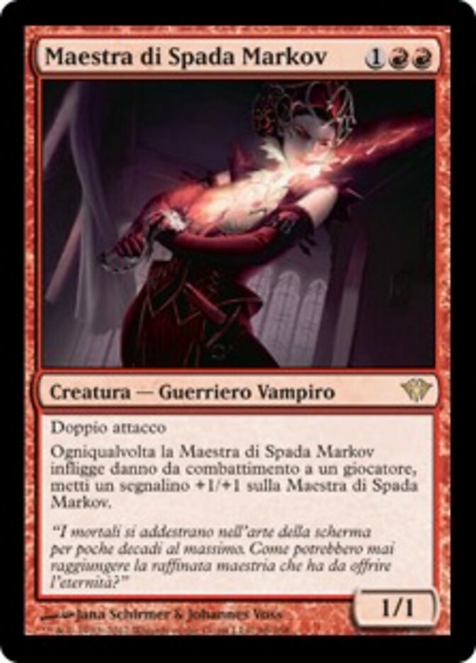 Maestra di Spada Markov