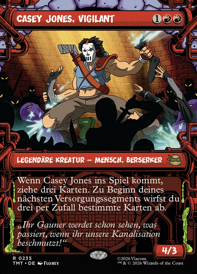 Casey Jones, Vigilant