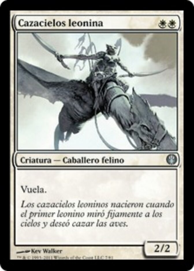 Cazacielos leonina