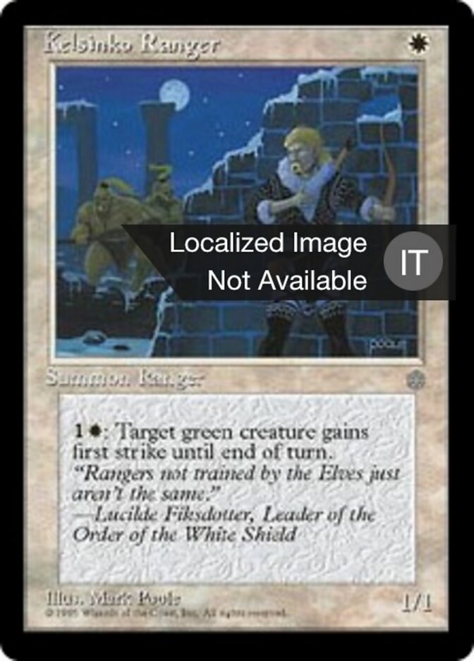 Ranger di Kelsinko