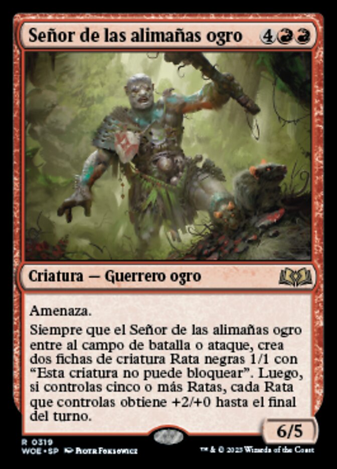 Señor de las alimañas ogro