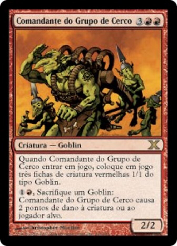 Comandante do Grupo de Cerco