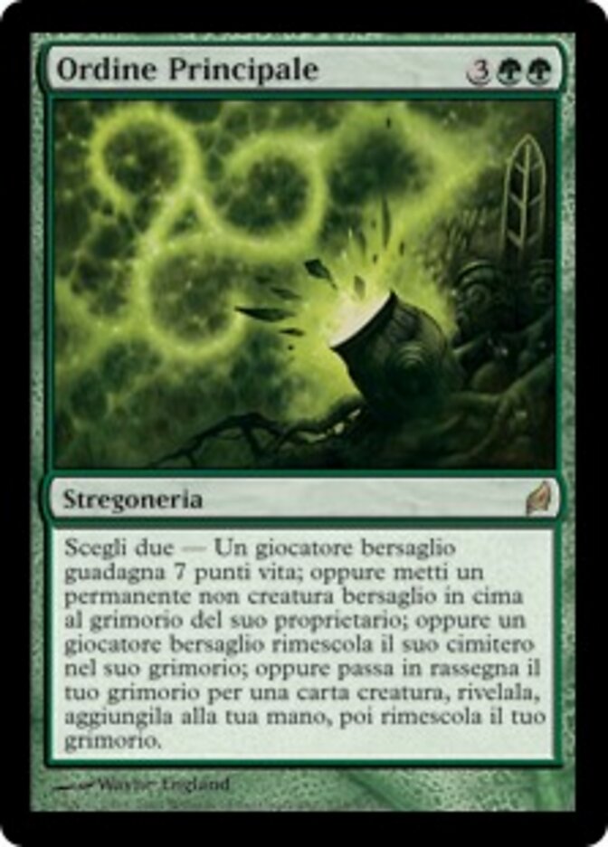 Ordine Principale