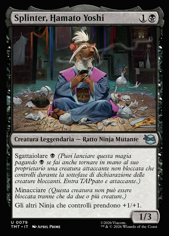 Splinter, Hamato Yoshi