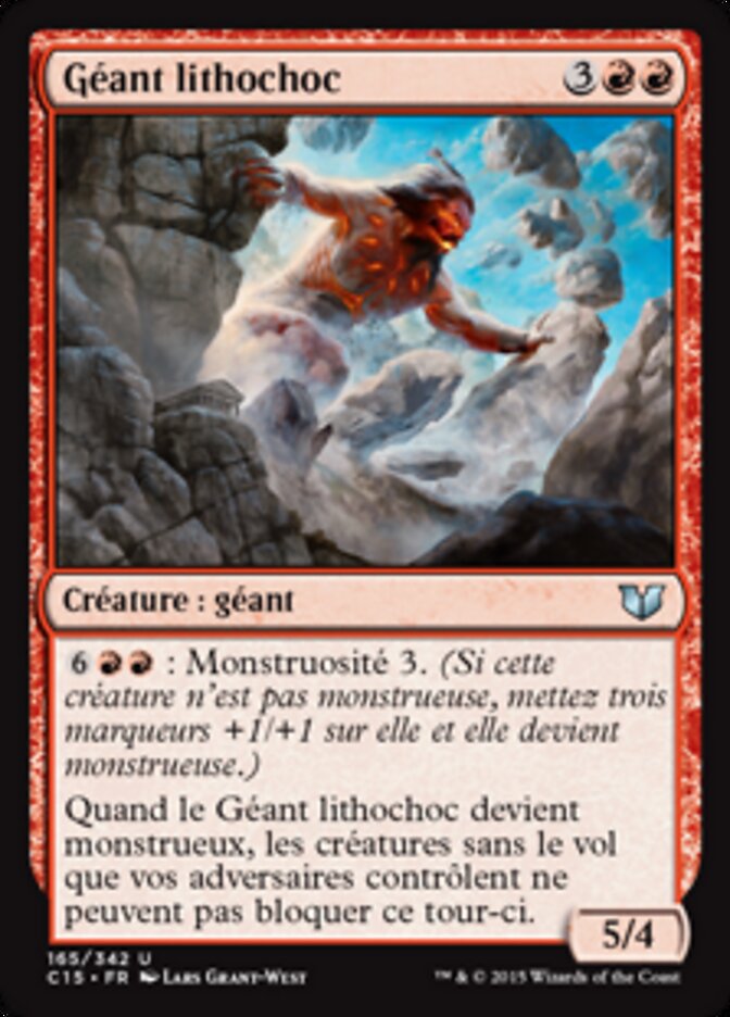 Géant lithochoc