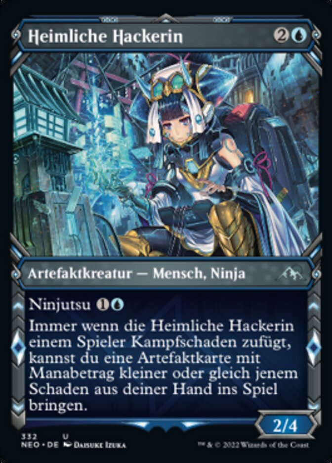 Heimliche Hackerin