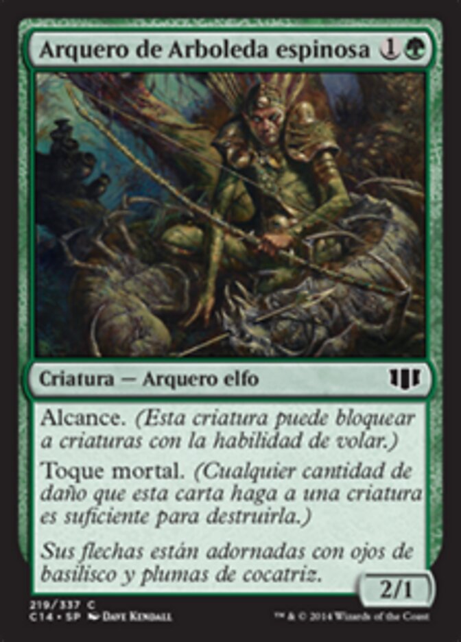 Arquero de Arboleda espinosa