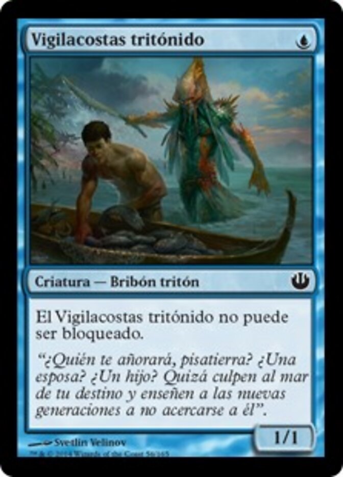 Vigilacostas tritónido