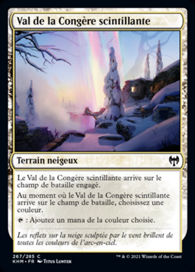 Val de la Congère scintillante