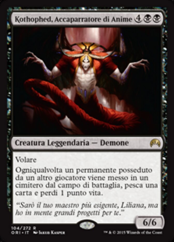 Kothophed, Accaparratore di Anime
