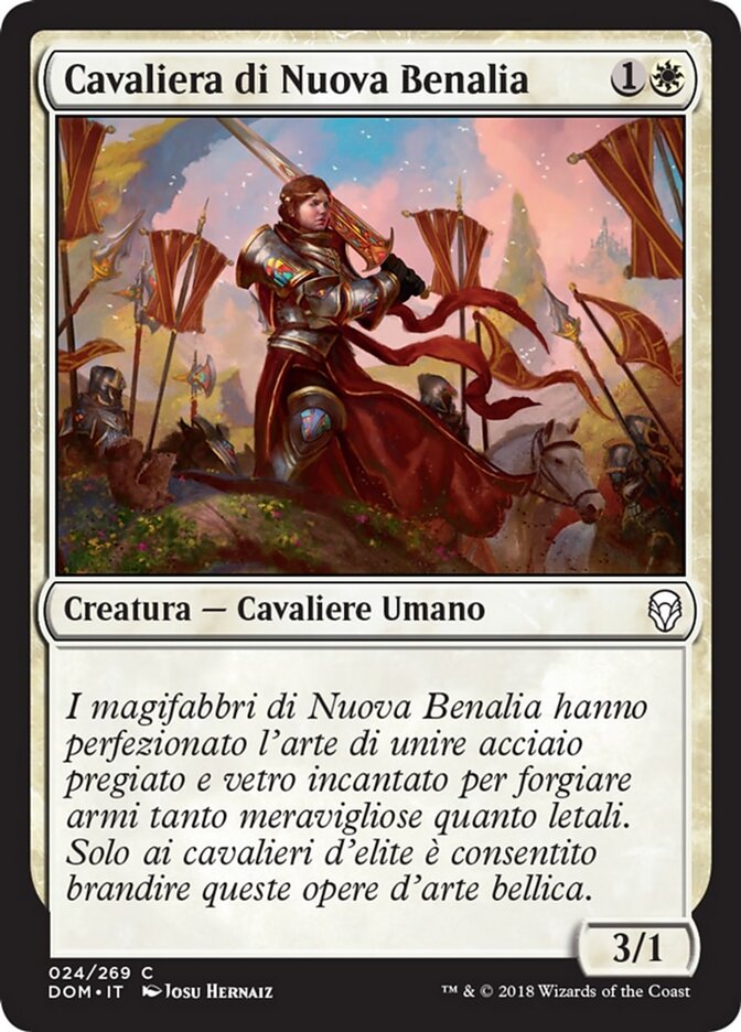 Cavaliera di Nuova Benalia