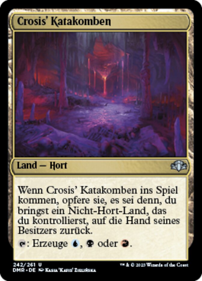 Crosis' Katakomben