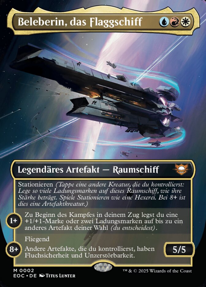 Beleberin, das Flaggschiff