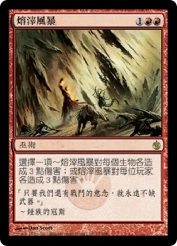 熔滓風暴