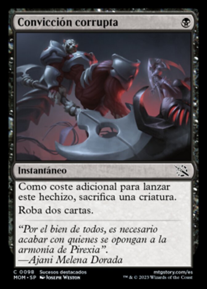 Convicción corrupta