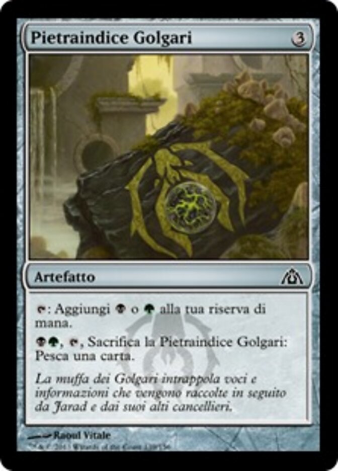 Pietraindice Golgari