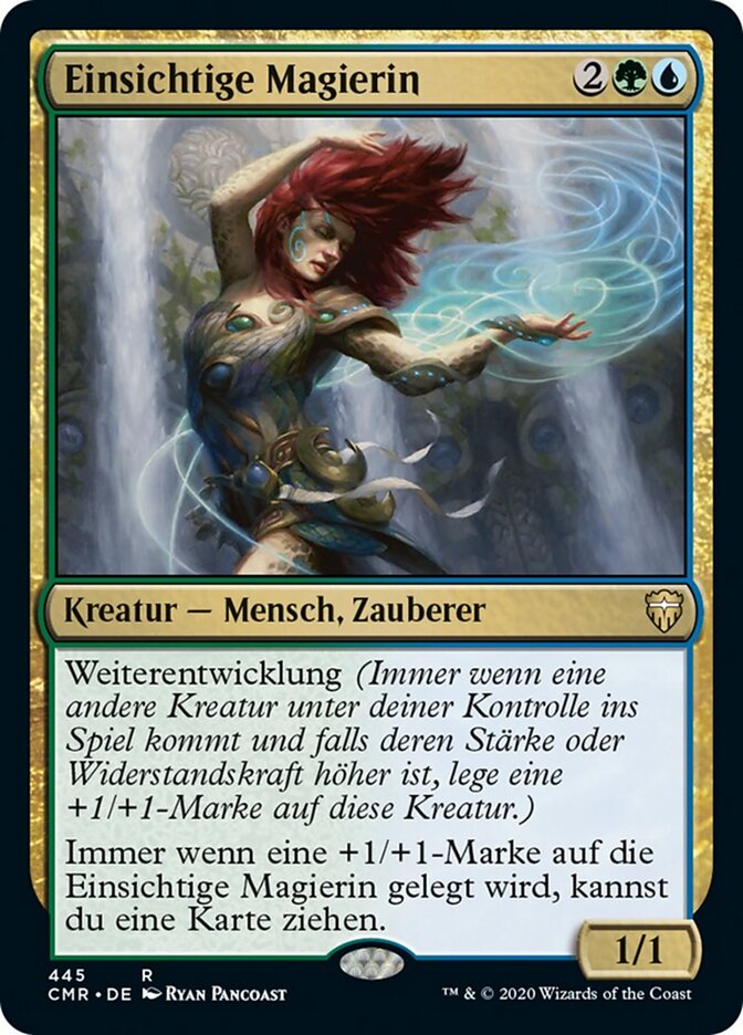 Einsichtige Magierin