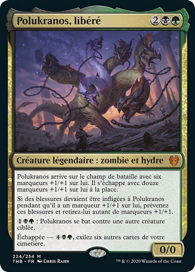 Polukranos, libéré
