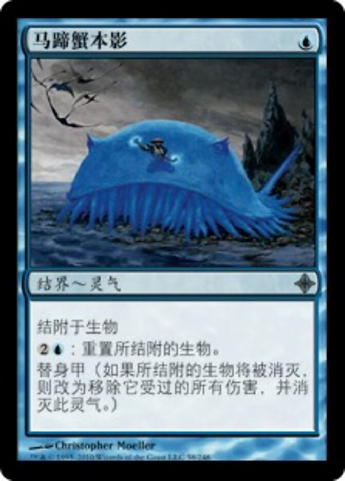 马蹄蟹本影