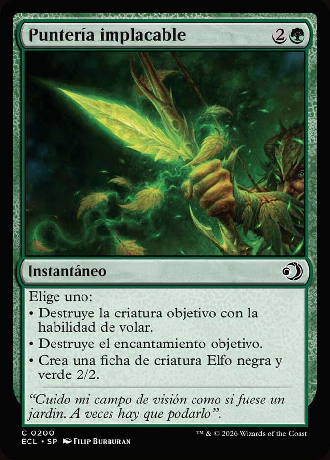 Puntería implacable