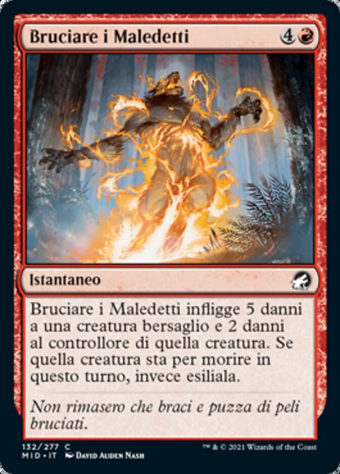 Bruciare i Maledetti