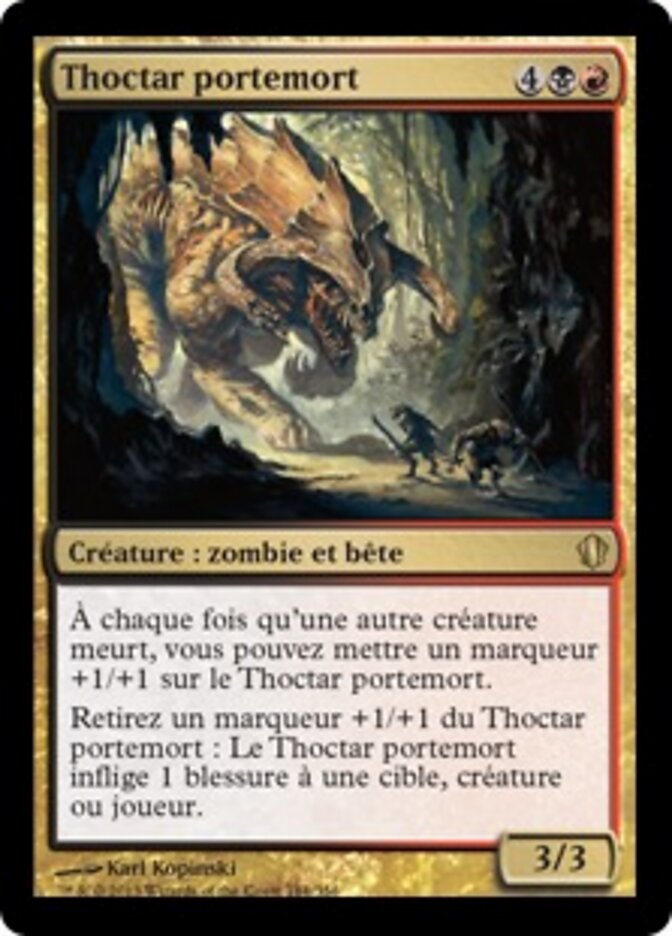 Thoctar portemort