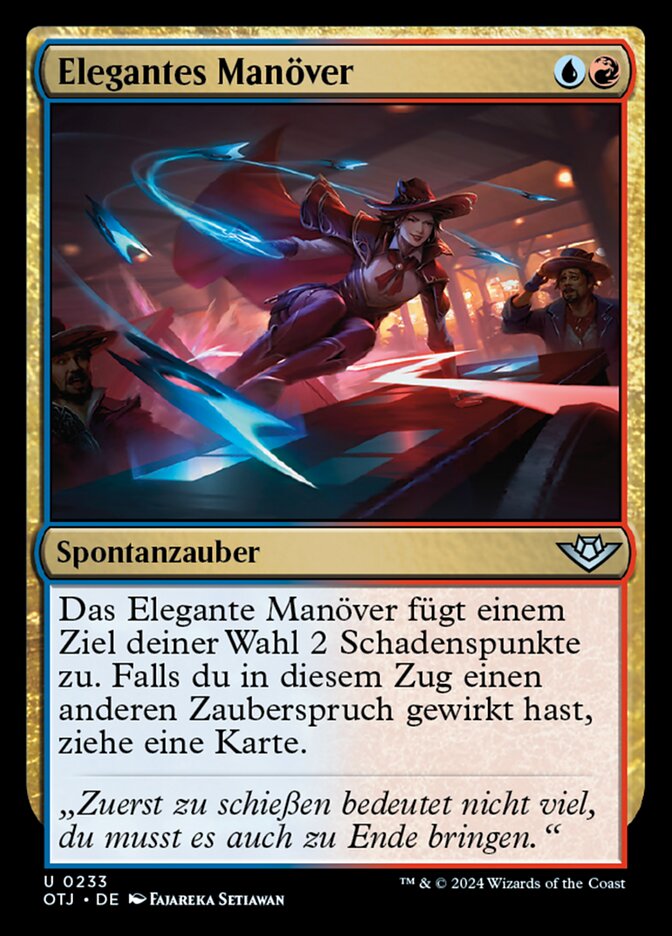 Elegantes Manöver