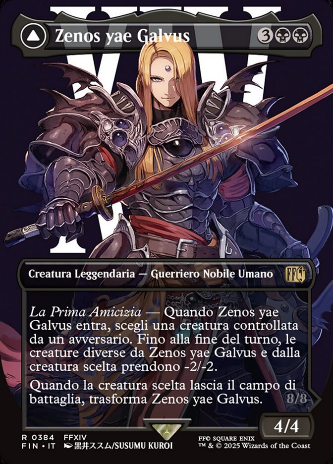 Zenos yae Galvus // Shinryu, Transcendent Rival