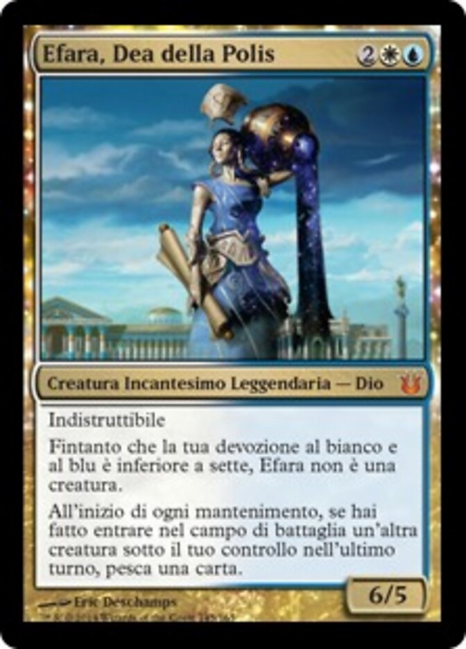 Efara, Dea della Polis