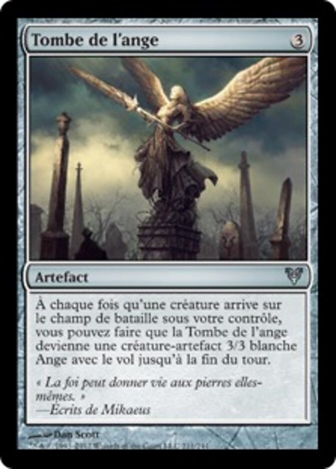 Tombe de l'ange