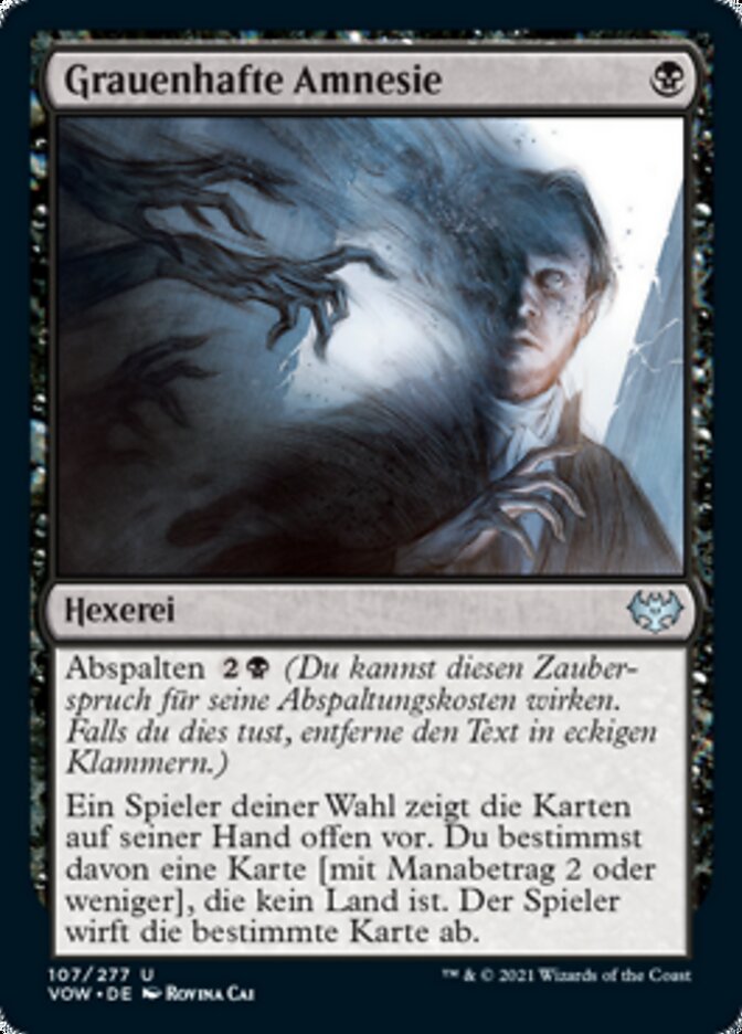 Grauenhafte Amnesie