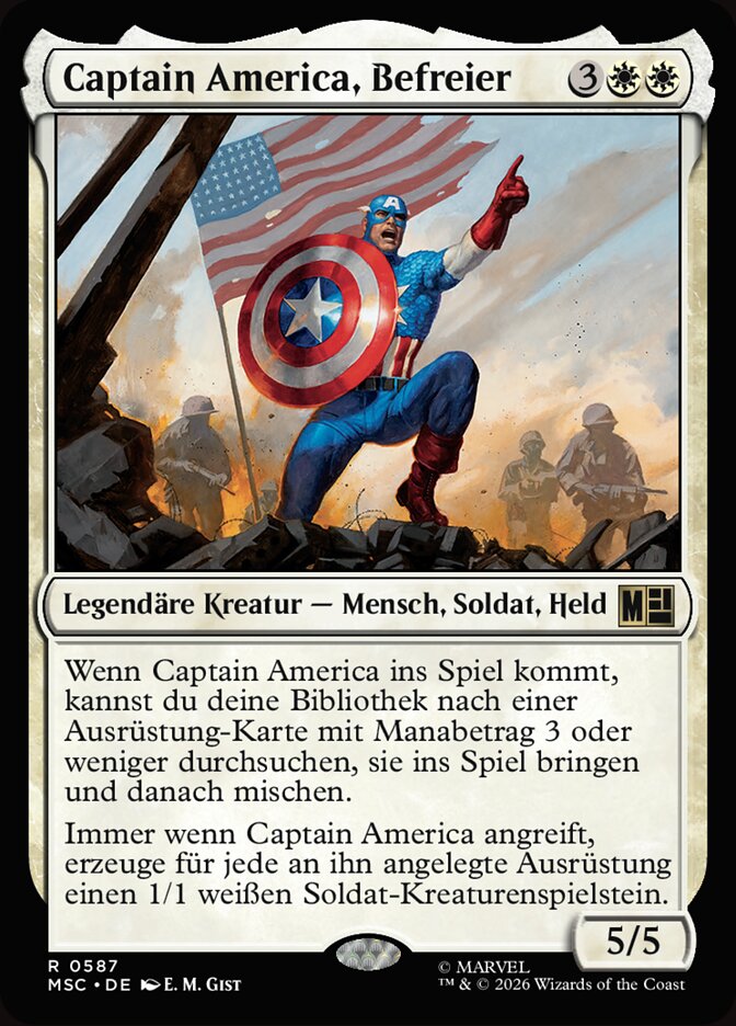 Captain America, Befreier